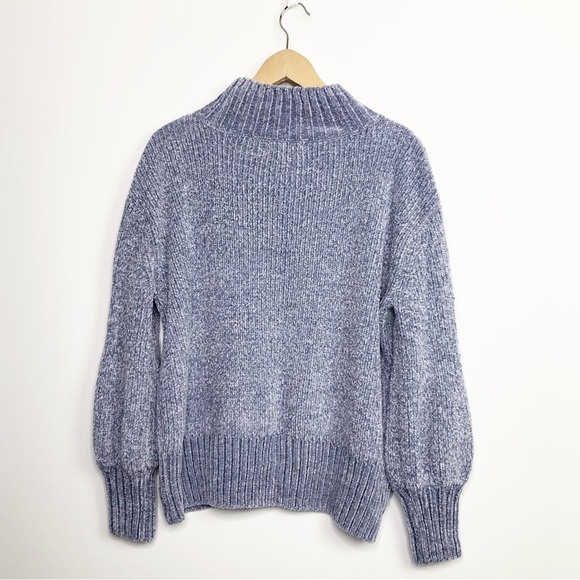 CYNTHIA Rowley blue, Chanel mock neck sweater - Picture 2 of 10